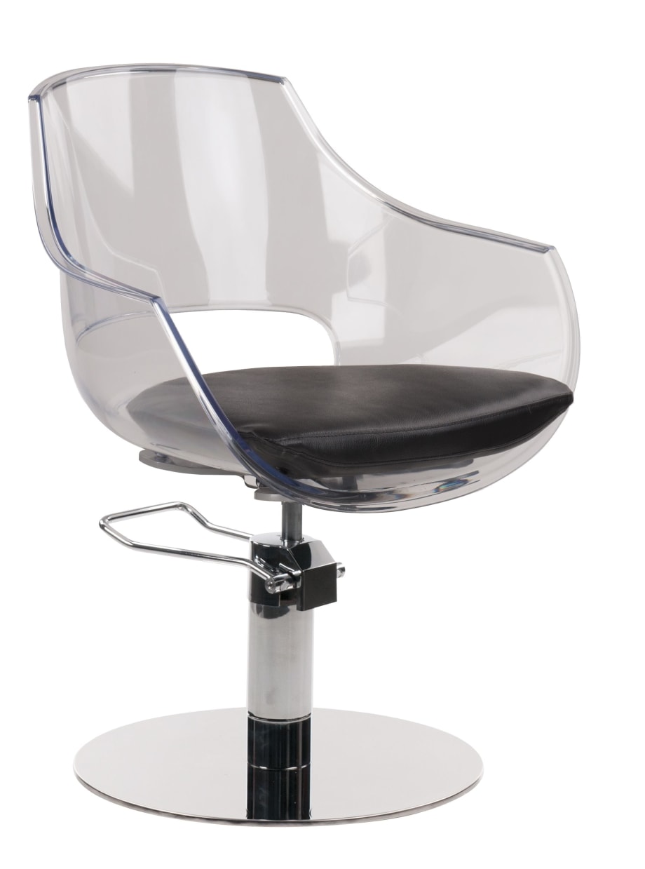 The Ghost Styling Chair by Salon Interiors Inc.