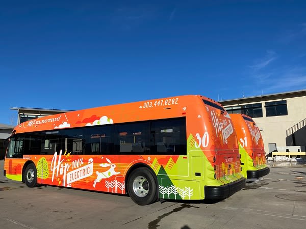 City of Boulder, Colorado, Via Partner for Electric Bus Rollout