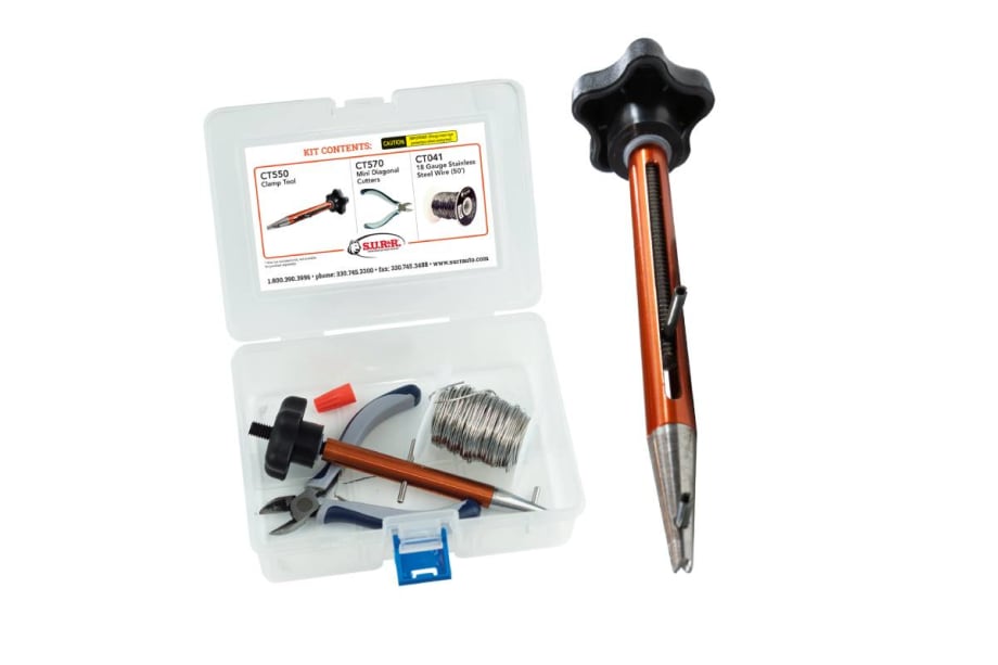 S.U.R.&R. CT500 Makes Any Size Clamp Anywhere