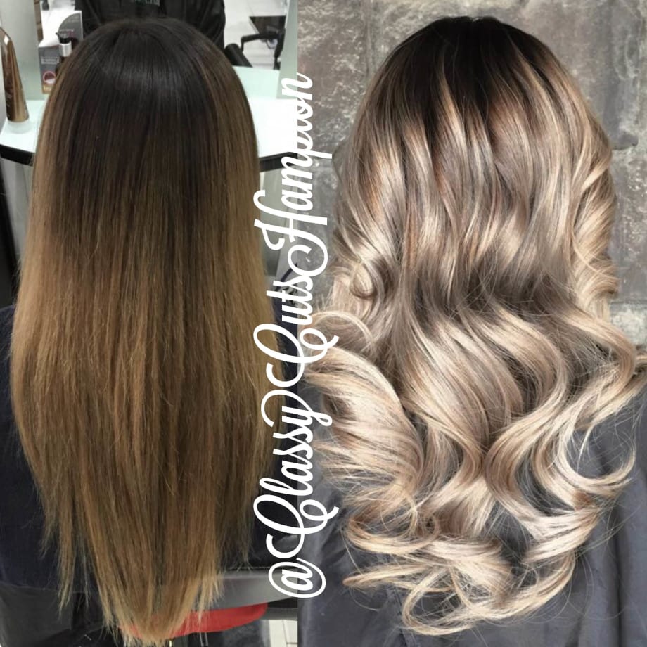 TRANSFORMATION: Blah To Ashy Blonde Sombre