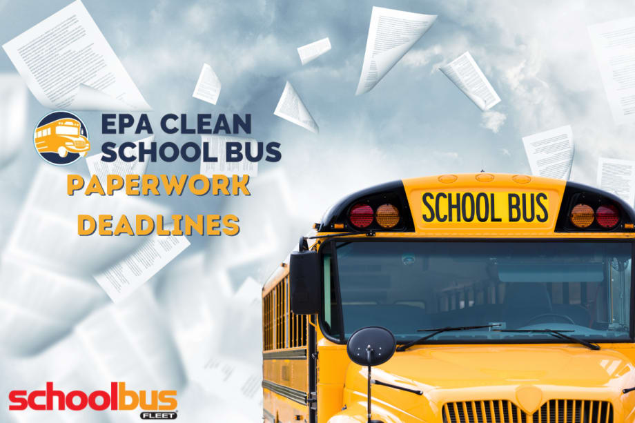 2022 and 2023 Clean School Bus Program Paperwork Submission Deadlines Approaching
