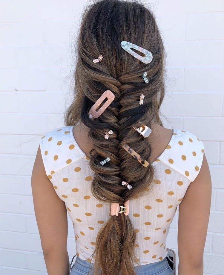 13 Fun Looks Completed with Trendy Hair Clips