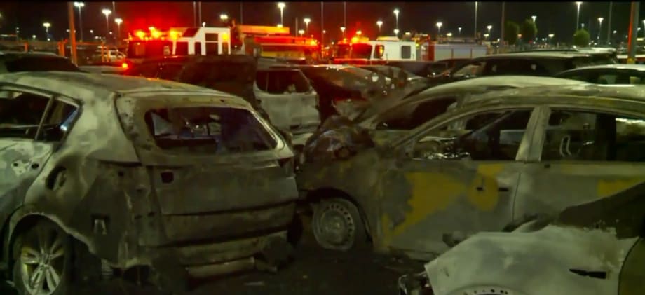 19 Hertz Vehicles Destroyed in Salt Lake City Airport Fire