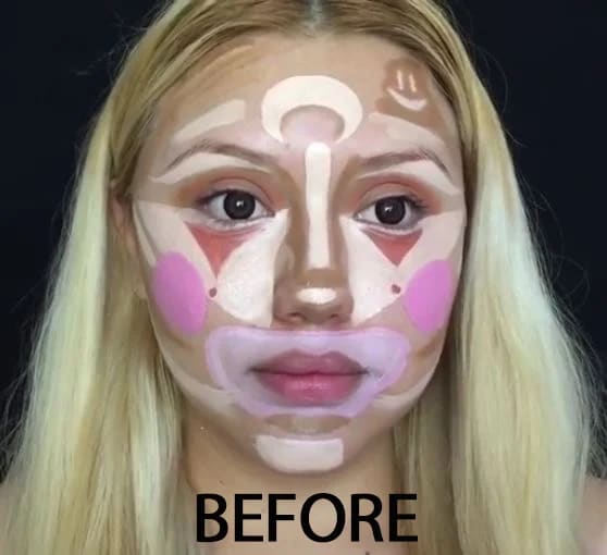 MAKEUP TREND: Clown Contouring
