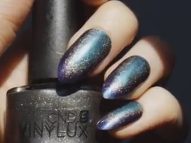 CND Nightspell Nocturnal Sky Nail Art Tutorial