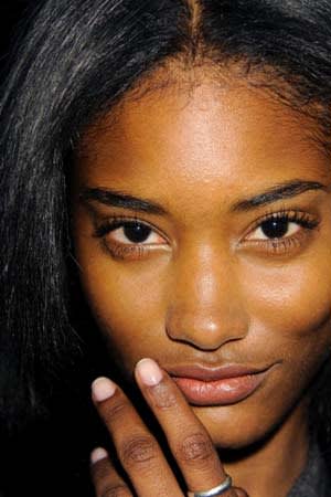 FASHION WEEK: Sophisticated Pink and Deep Sea Nails