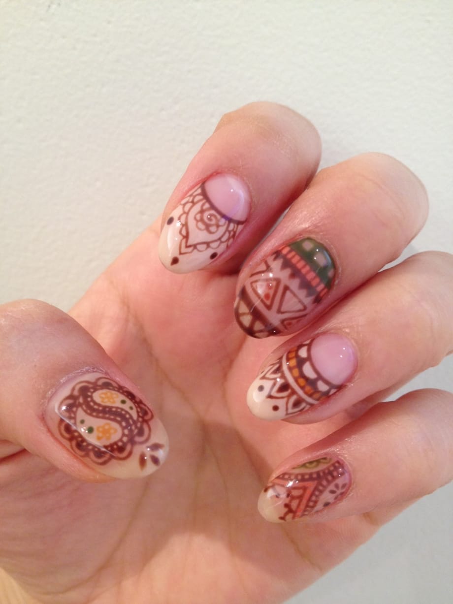 Music Festival Nail Art