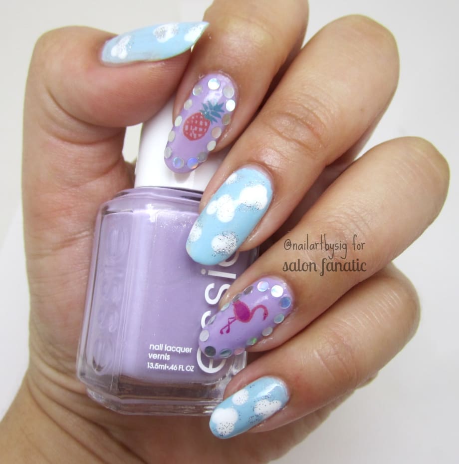 Music Festival Nail Art