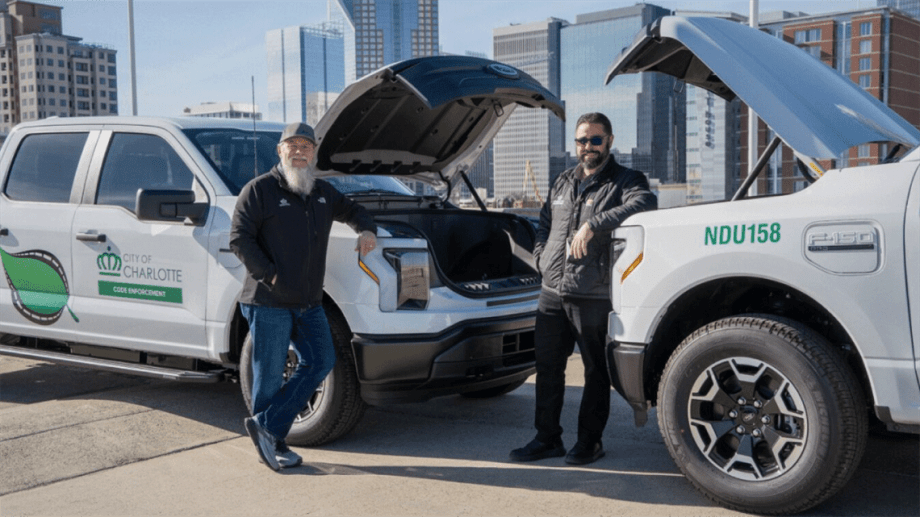 North Carolina Code Enforcement Adds Electric Ford F-150s to Fleet