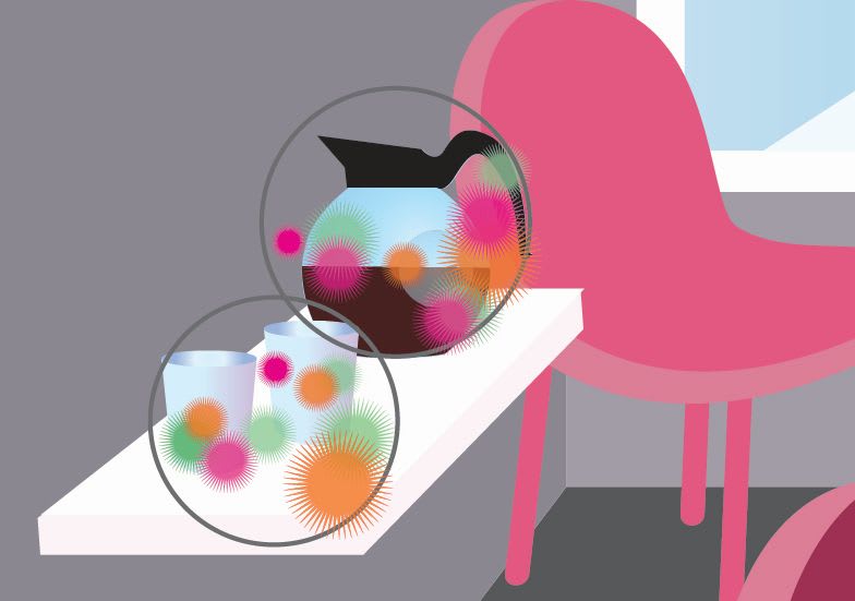 Where Germs Thrive in a Nail Salon