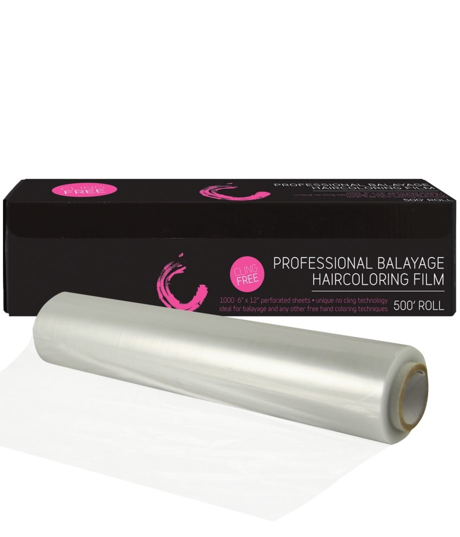 Colortrak's Cling-Free Professional Haircoloring Film