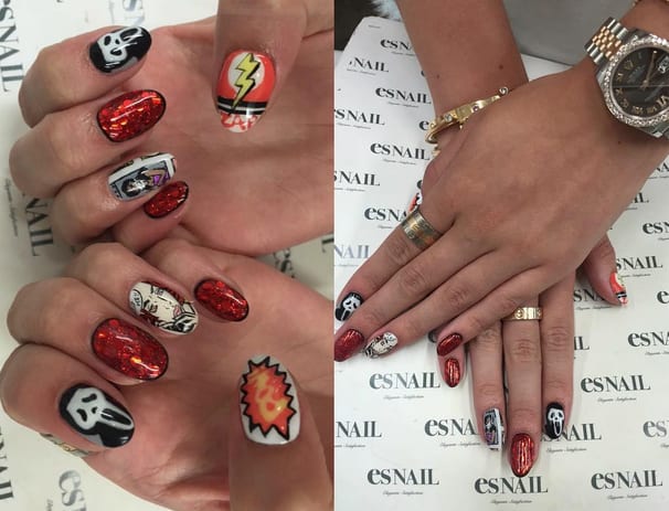 Comic-Con Nails: Comic Book Nail Art for Heroes and Villains