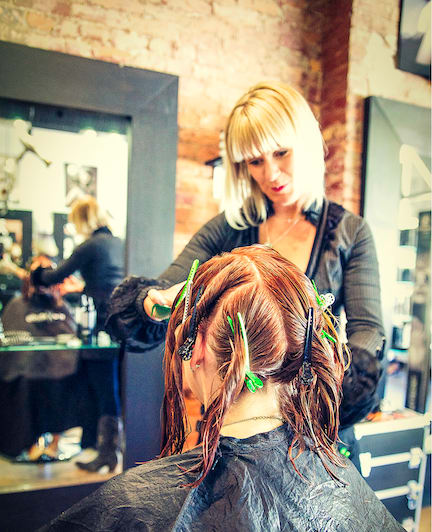 Creating Community in a Commissioned-Based Salon