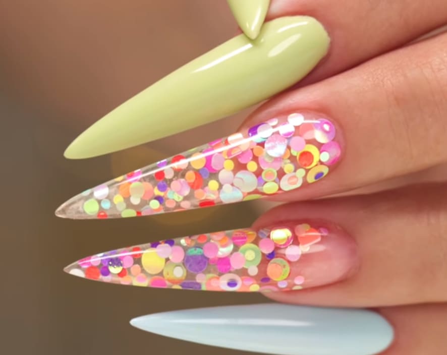 Confetti Acrylic Inlay Tutorial
