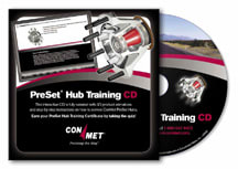 ConMet Introduces Interactive Hub Training CD-ROM
