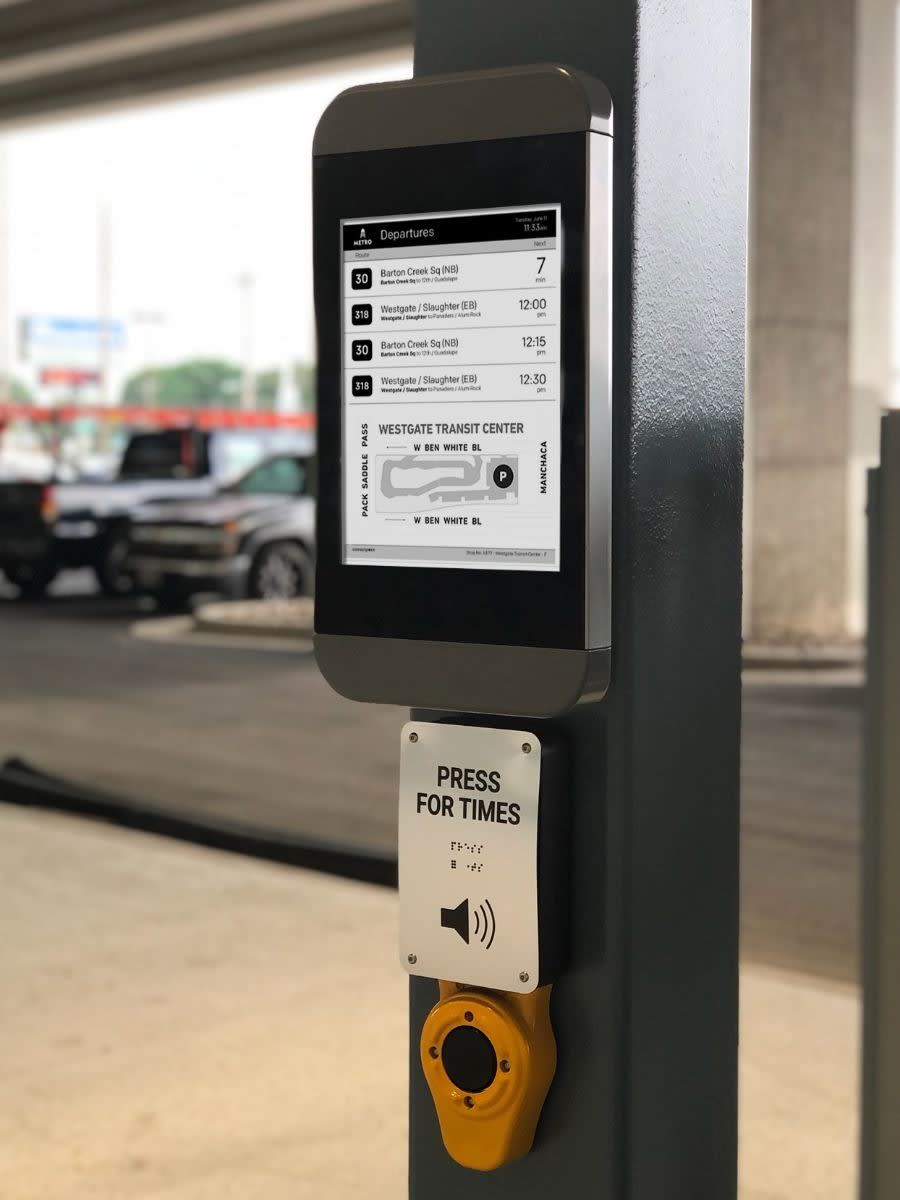 Capital Metro brings Digital Bus Stop to Austin