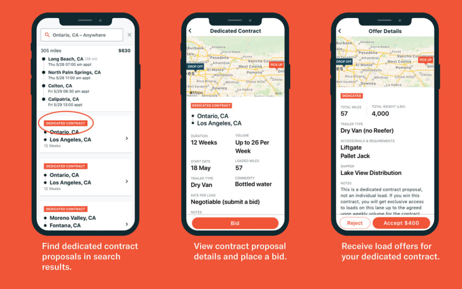 Convoy Lets Small Fleets, Owner-Operators Bid on Dedicated Freight 