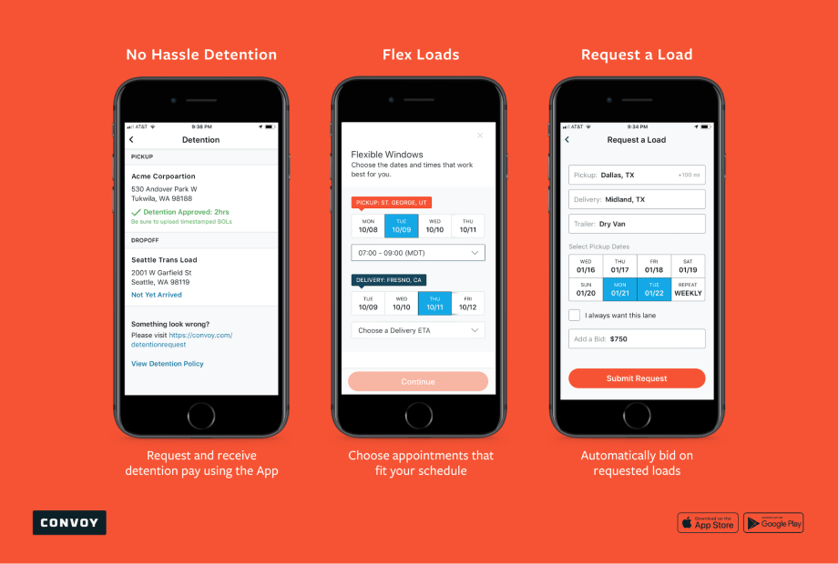 Convoy Says Freight Marketplace Now Matching 100% of Loads Automatically