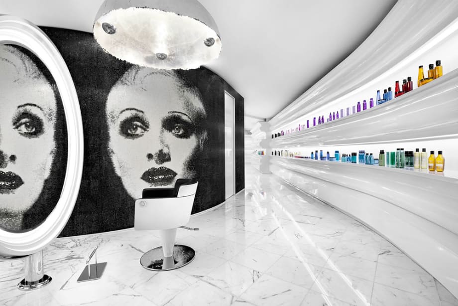 SALON TOUR: Milan's Coppola Salon Featuring Gamma&Bross Furniture