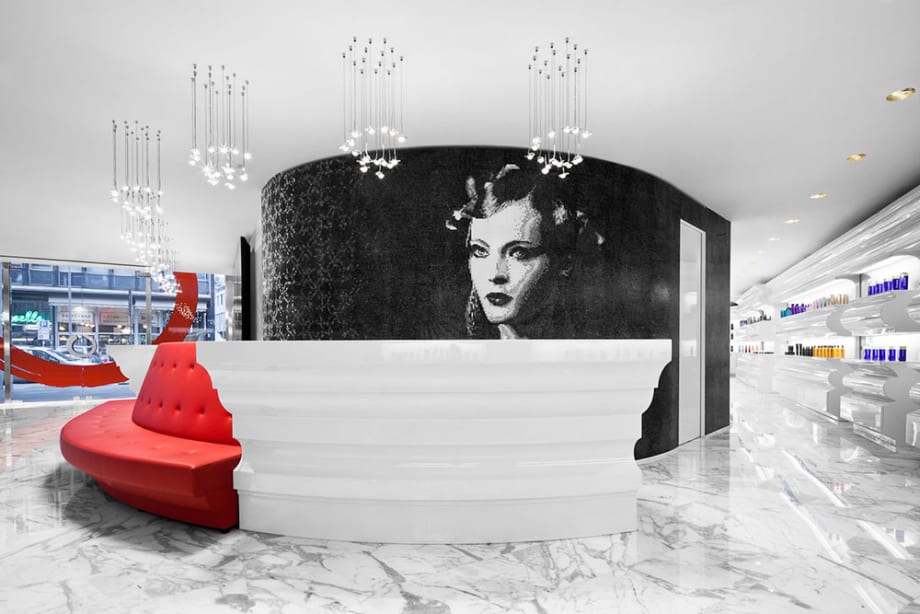 SALON TOUR: Milan's Coppola Salon Featuring Gamma&Bross Furniture