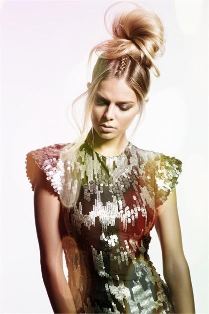 Bright Lights, Big City: Braided Topknot Updo