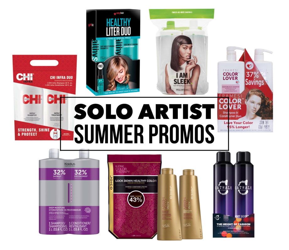 Solo Artist Retailing: CosmoProf Offers Liter Duo Promos for Summer