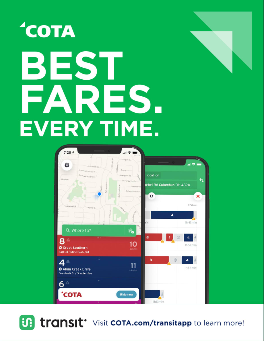 COTA Teams with Masabi, Transit App for New Fare System
