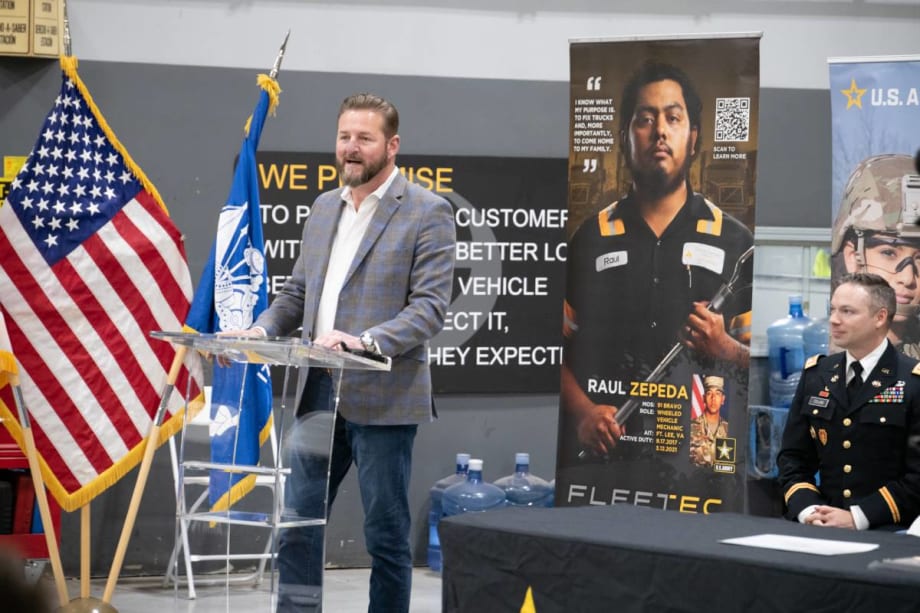 Cox Fleet Services Widens Career Path for Army Vets