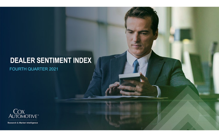 Despite Inventory Crunch and All-Time High Costs, U.S. Automobile Dealer Sentiment Remains Positive