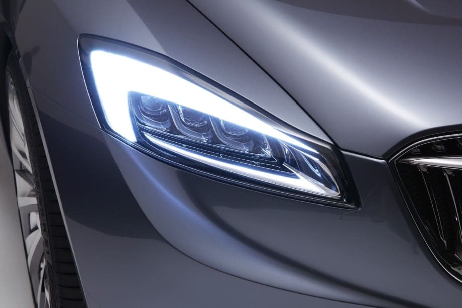 Buick Adds LED Lighting to Avenir Sedan Concept