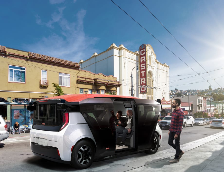 GM's Cruise Debuts AV Ride-Hailing Vehicle