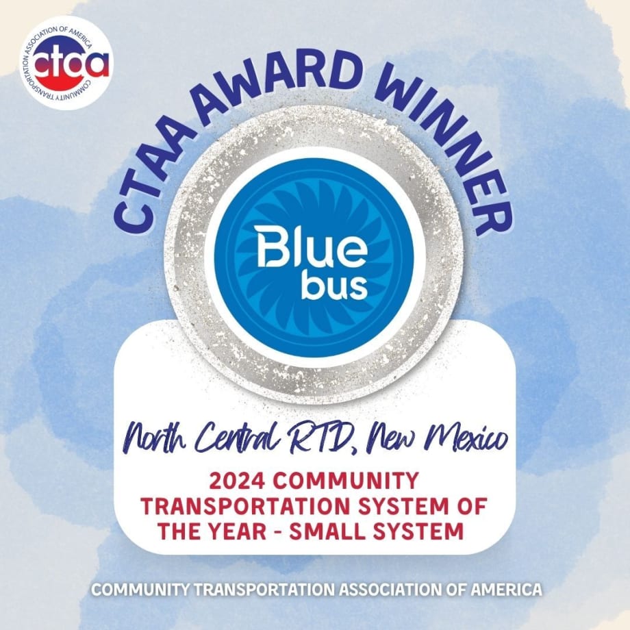 New Mexico's Blue Bus Wins CTAA Award