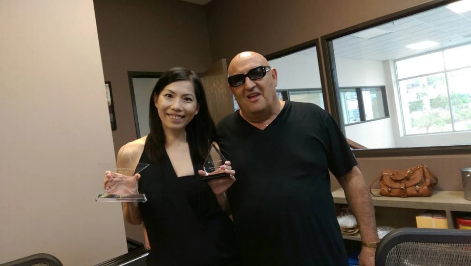 Cuccio Presents Education and Sales Awards