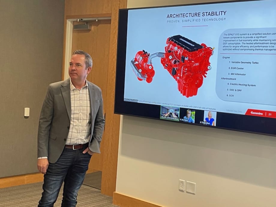 Jim Nebergall, executive director, market strategy, Cummins.