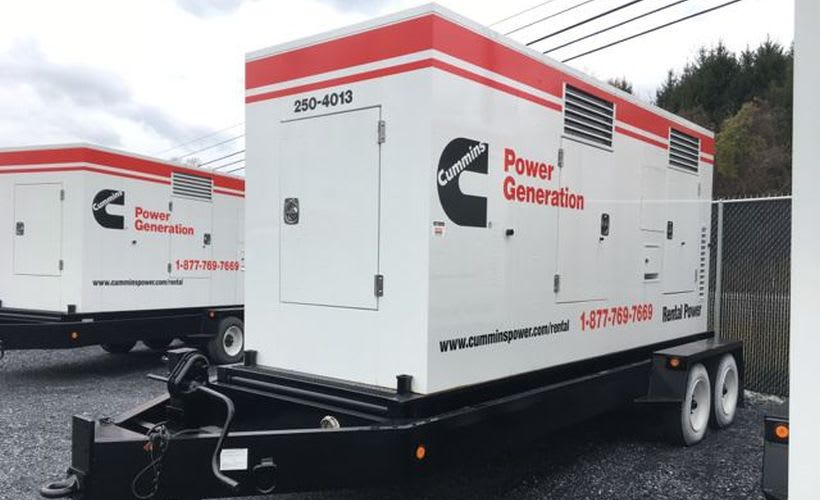 Cummins Recalls Power Generation Trailers