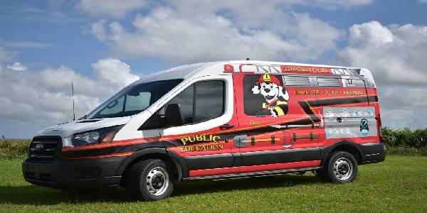 Fla. Municipality Fire Dept. Ford Transit Delivers Education