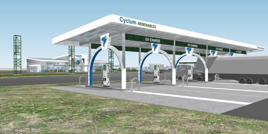 Cyclum to Construct Network of Renewable Fuel Truck Stops