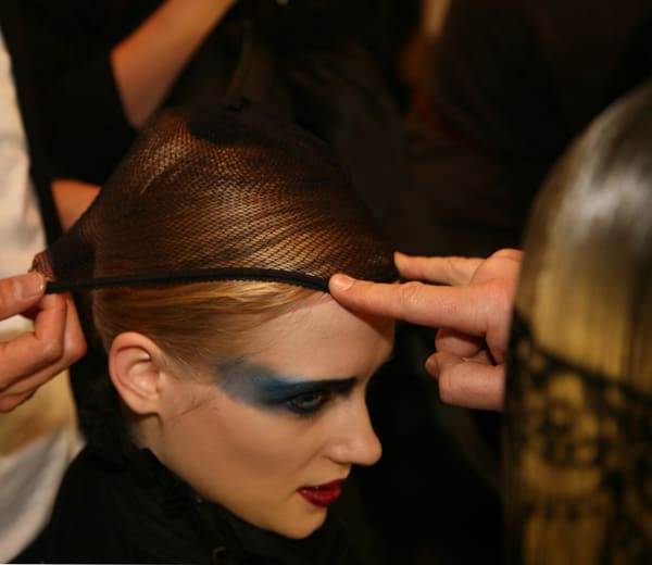  On the Runway: Lace Hair by Peter Gray