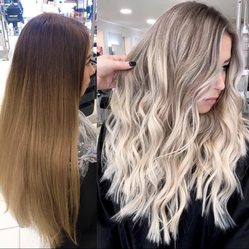 Babylights, Balayage and Foilyage For A WOW WOW WOW Result