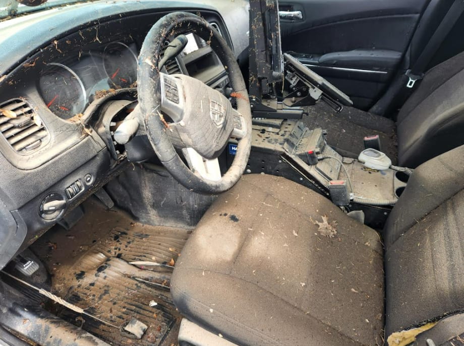 Dozens of Dallas PD Vehicles Damaged by Floodwaters