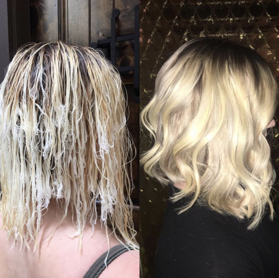 Total Hair Transformation: Melted Hair Saved by Well-Timed Hair Color, Treatments and Extensions