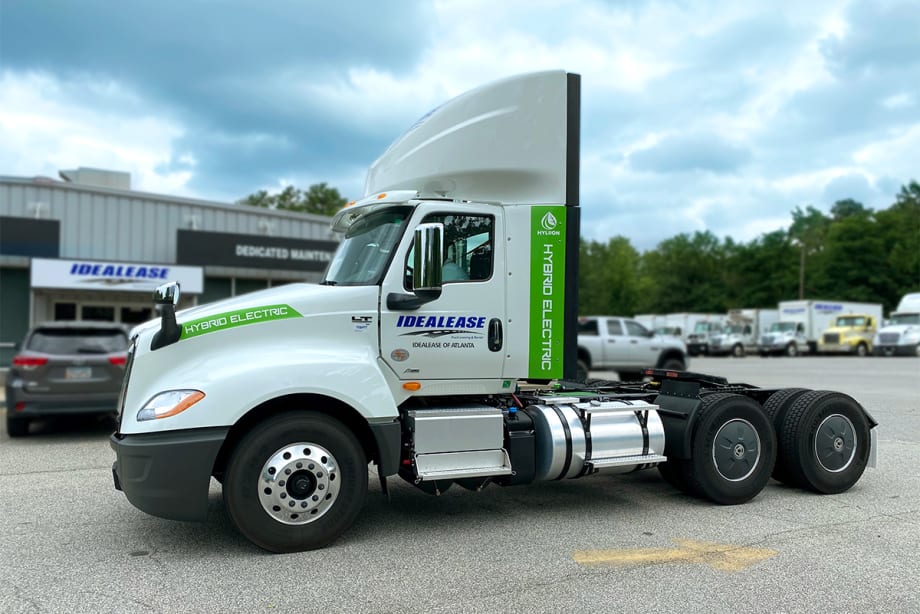 Idealease Takes Hyliion, Dana Hybrid Class 8 on a Tour