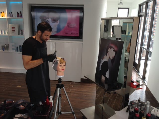 Goldwell Color Zoom Training: The Finalists Work It Out