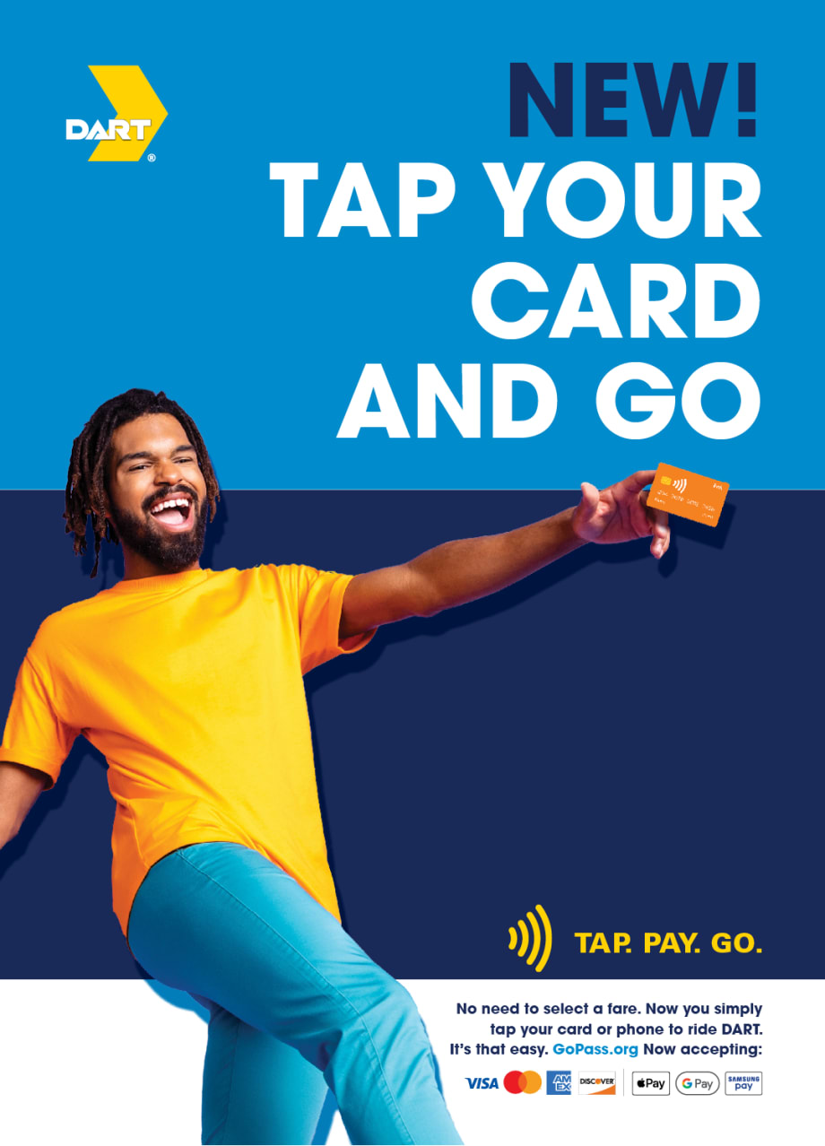 DART Adds Contactless Fare Payment