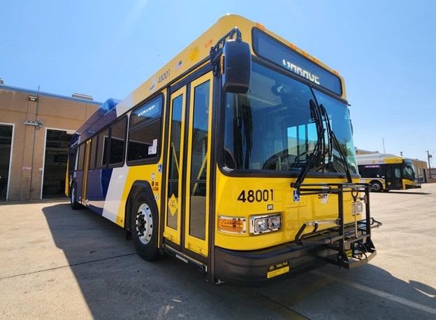Dallas' DART Adds first of New Gillig Buses