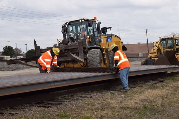 New Rail Delivered for DART Silver Line Project