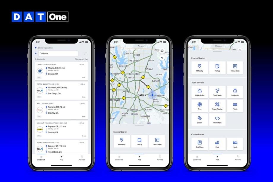 DAT Launches All-in-One Driver-centric App