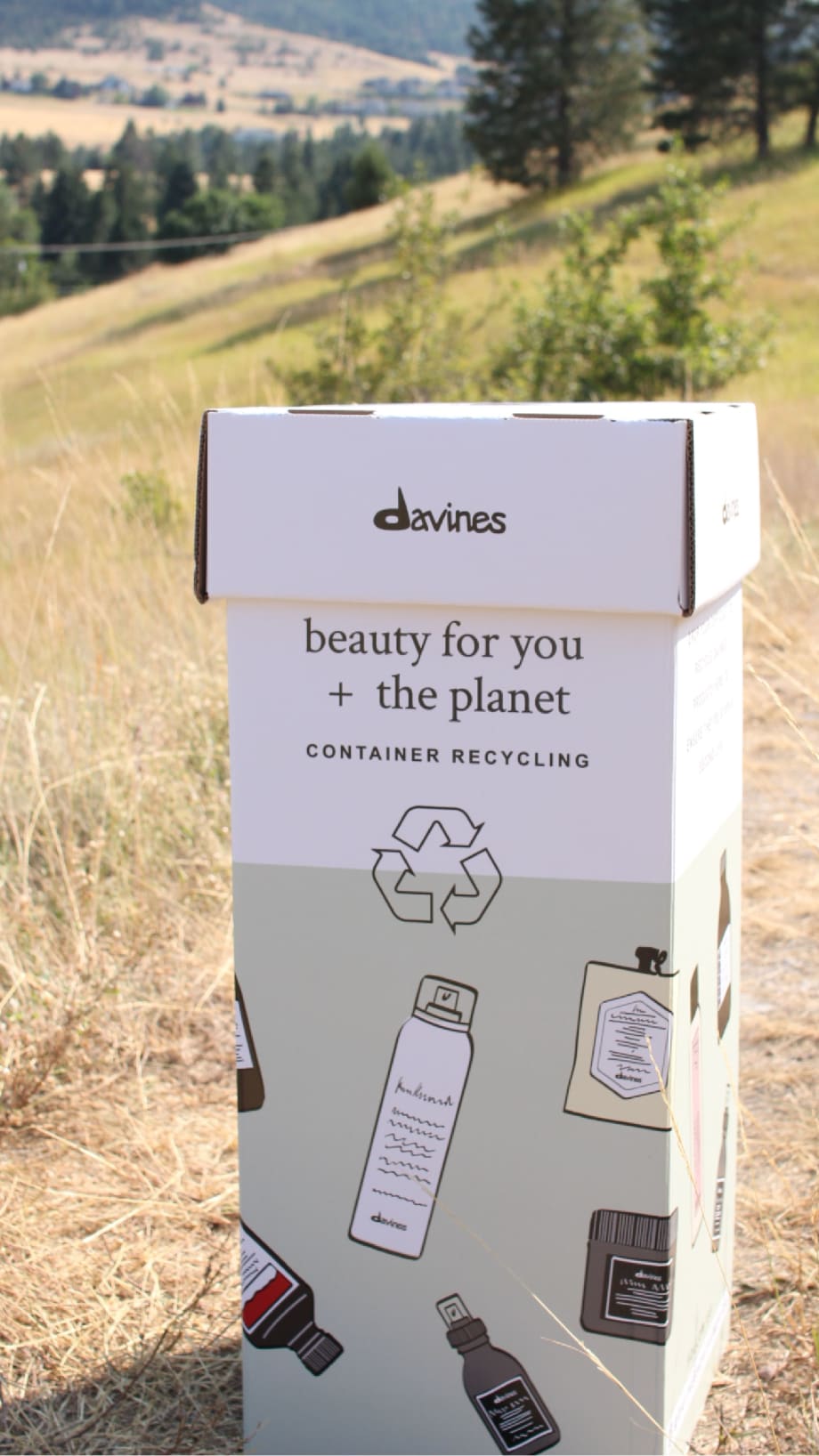 Davines and Green Circle Salons Launch "The Take Back Box" to Make Recycling Easy for Guests