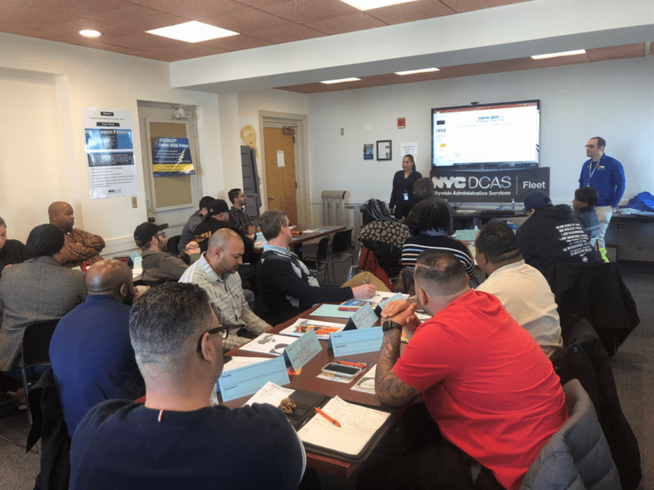 DCAS and City Agencies Introducing New Team of Safe Driving Trainers