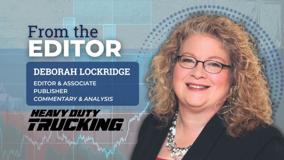 Illustration for column header with photo of Deborah Lockridge